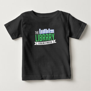 Librarian Library Books Gift Baby T-Shirt