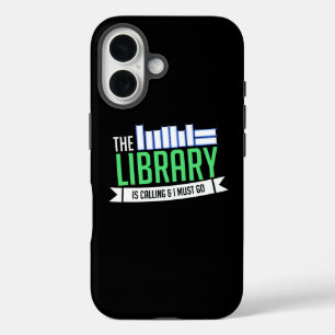 Librarian Library Books Gift iPhone 16 Case