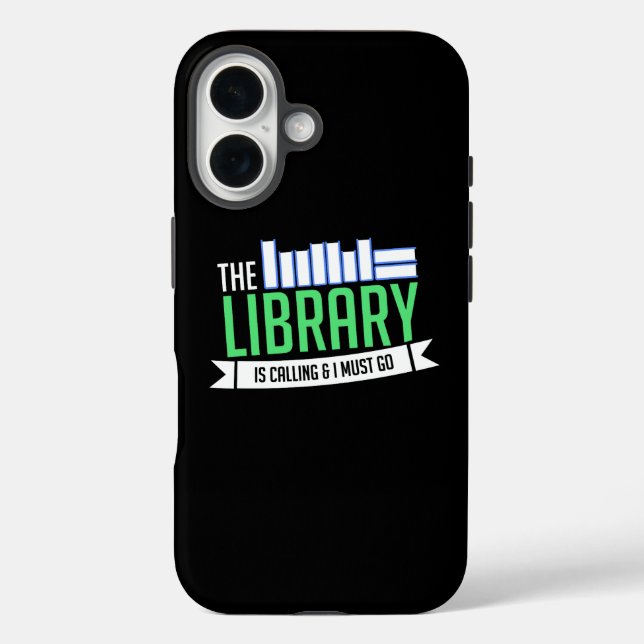 Librarian Library Books Gift Case-Mate iPhone Case (Back)