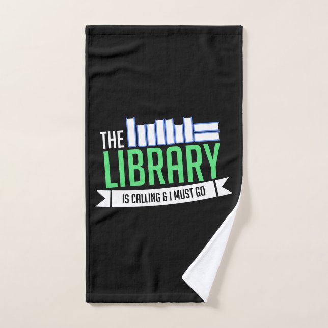 Librarian Library Books Gift Hand Towel (Hand Towel)