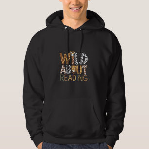 Librarian Lover Books Reader Zoo Animals Wild Abou Hoodie
