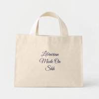 Librarian Mode On Funny tote Bag For Book Lovers