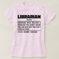 Librarian Noun Definition Reading Lover Funny