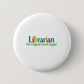 Librarian Original Search Engine 6 Cm Round Badge