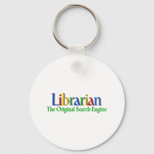 Librarian Original Search Engine Key Ring