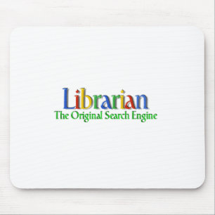 Librarian Original Search Engine Mouse Pad