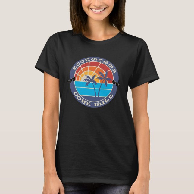 Librarian Spring Break   Beach Vacation Saying T-Shirt (Front)