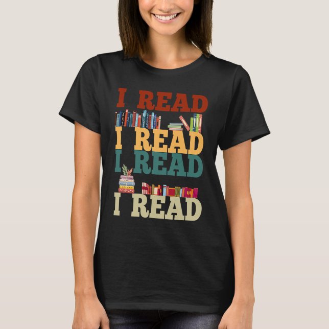 Librarian, Translator, Author, Teacher, Student I  T-Shirt (Front)