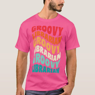 Librarian Vintage Retro 60s 70s 80s Vibes T-Shirt