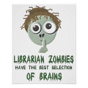 Librarian Zombies - Poster