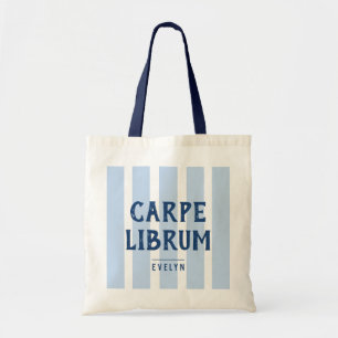 Librarian's Funny Carpe Librum Book Lover's  Tote Bag