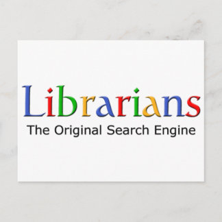 Librarians - The Original Search Engine Postcard