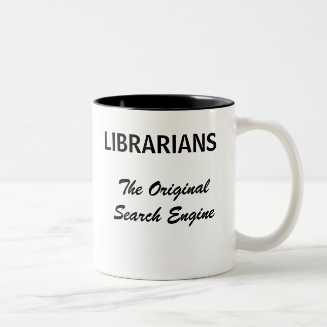 Librarians Two-Tone Coffee Mug (Right)