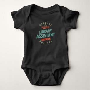 Library Assistant Baby Bodysuit