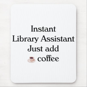 Library Assistant Mouse Pad