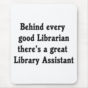 Library Assistant Mouse Pad