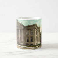 Library, Binghamton NY Vintage 1909