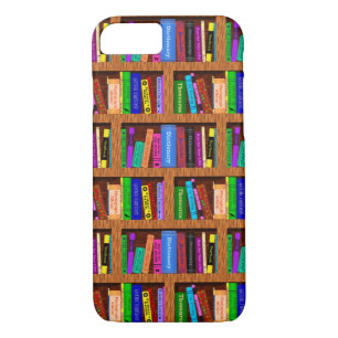 Library Book Shelf Pattern for Readers Case-Mate iPhone Case