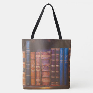 library books All-Over-Print Tote Bag, Large Bag
