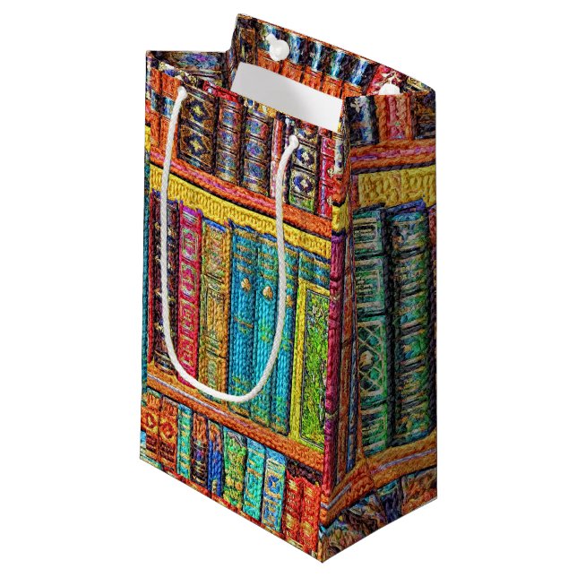 Library Books GIft Bag (Front Angled)