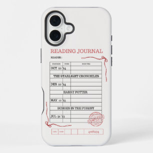 Library Card Aesthetic Phone Case