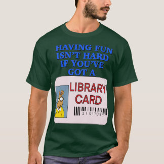 Library Card T-Shirt