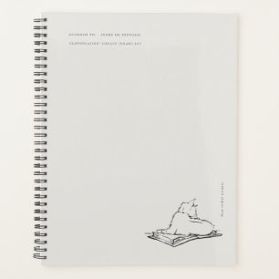 Library Cat- Naturalist Menagerie Archive Planner