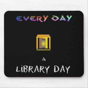 Library Day Mouse Pad