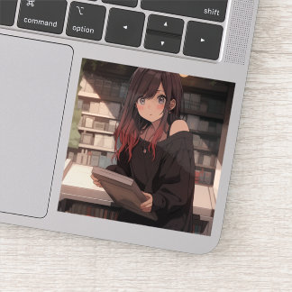 Library Girls Sticker | Sushi Musume generativeai