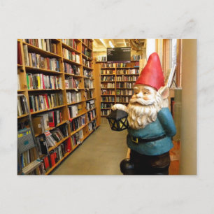 Library Gnome I Postcard