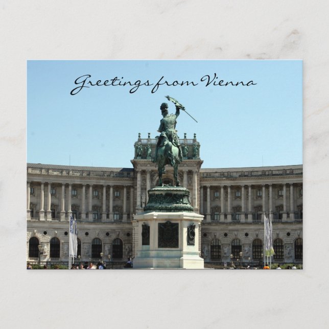 library hofburg postcard (Front)