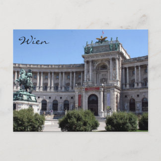 library hofburg wien postcard