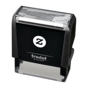 Library lover artwork self-inking stamp