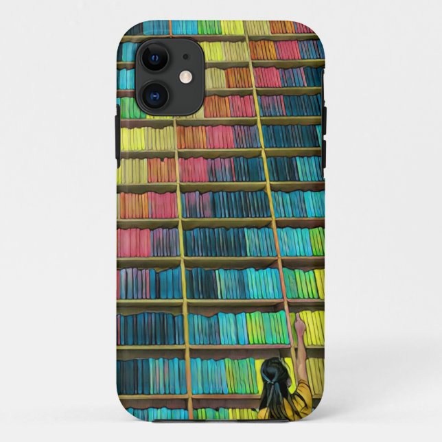 Library Lovers Gift Case-Mate iPhone Case (Back)