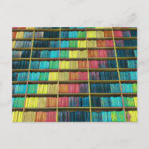 Library Lovers Gift Postcard