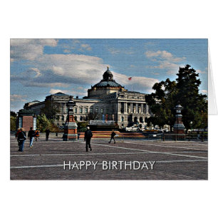 Library of Congress in Mosaic Pattern