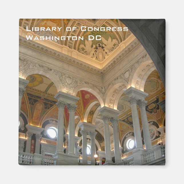 Library of Congress Magnet (Front)