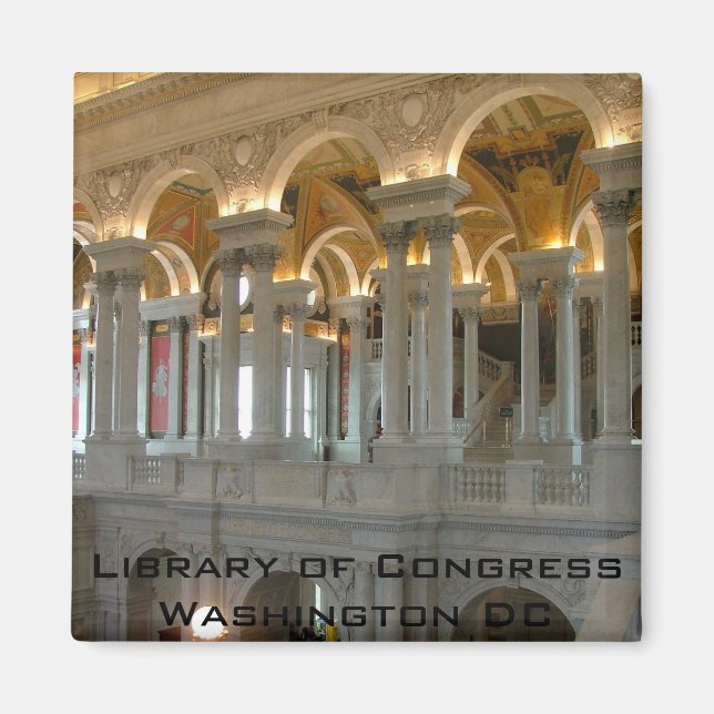 Library of Congress Magnet (Front)