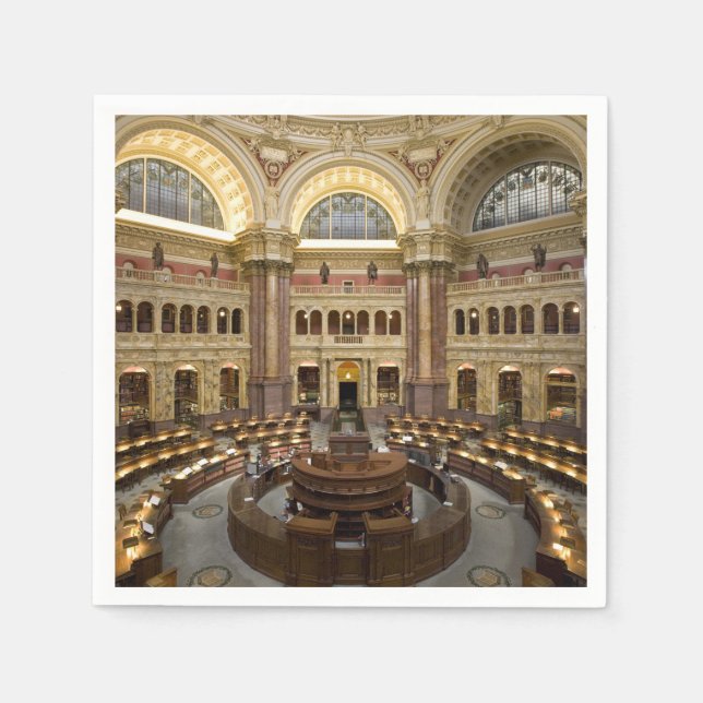 Library of Congress Napkin (Front)