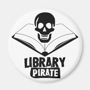 Library Pirate Magnet