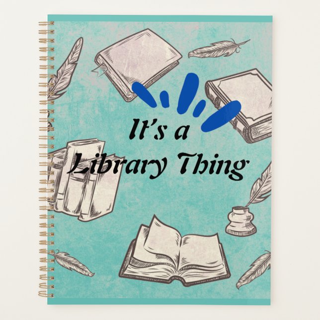 Library Planner by Sommer Hamilton (Front)