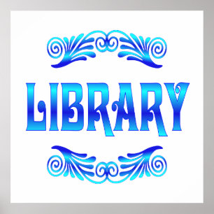 LIBRARY POSTER