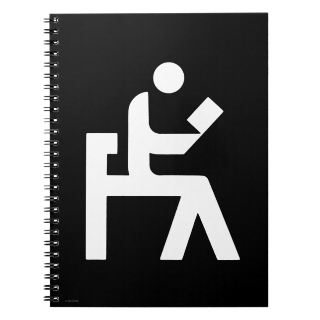 Library Reading Room Spiral Notebook (Front)