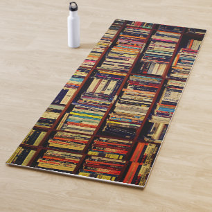 Library Shelves Yoga Mat