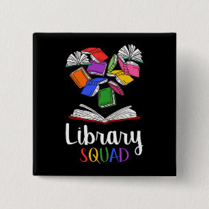 Library Squad I 15 Cm Square Badge