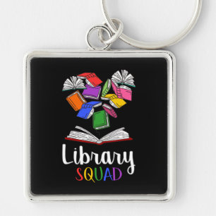 Library Squad I Key Ring