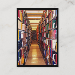 Library Stacks ATC Business Card