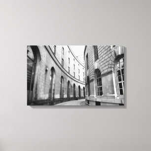 Library Walks, Manchester Canvas Print