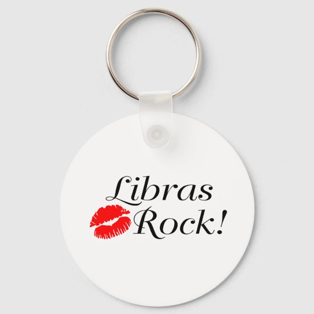Libras Rock Key Ring (Front)