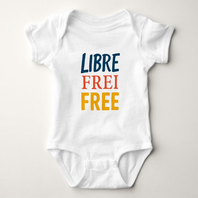 Libre Baby Bodysuit (Front)